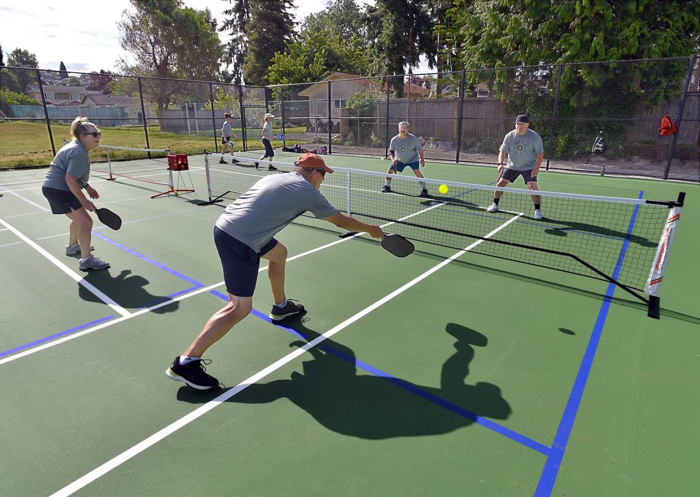Brown's Point Playfield pickleball courts