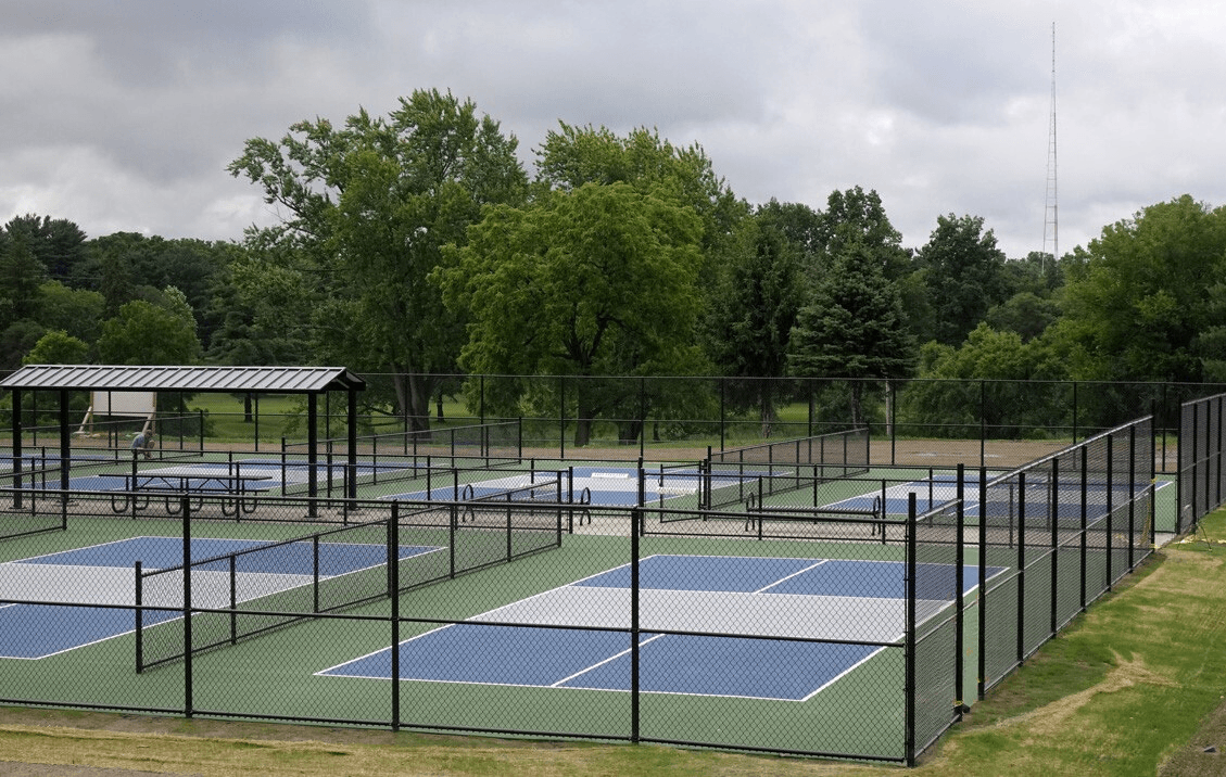 Hurst Foundation Pickleball Complex pickleball courts