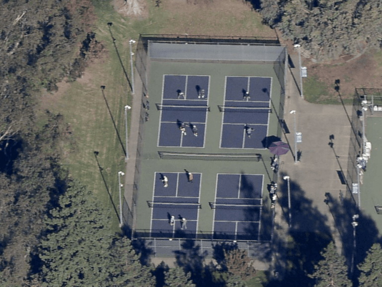 Sunnyvale Tennis Center pickleball courts