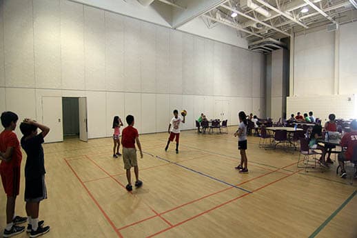 Damascus Community Recreation Centre pickleball courts