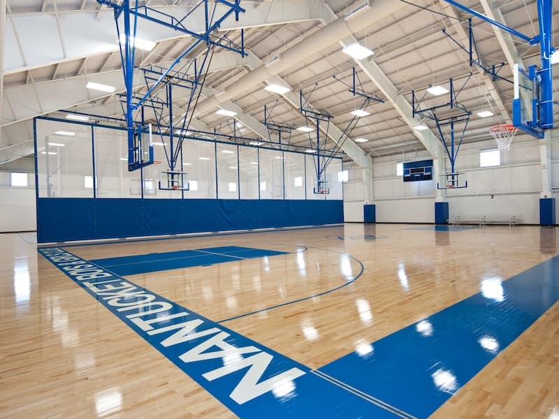 The Nantucket Boys & Girls Club pickleball courts