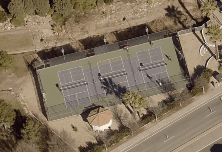 Crystal Lakes Townhomes Association pickleball courts