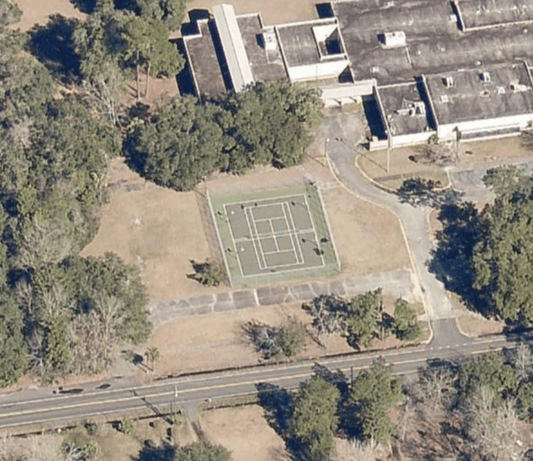 Schroder Community Center pickleball courts