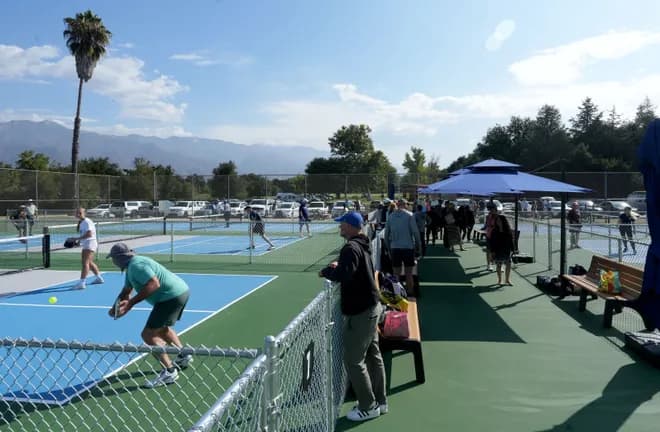 Soule Park pickleball courts