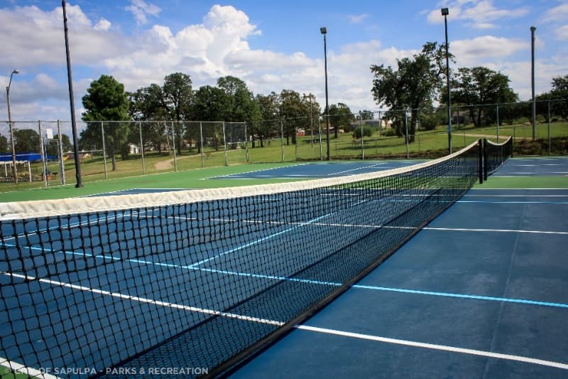 Liberty Park pickleball courts