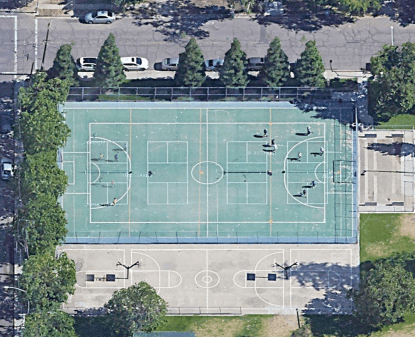 Columbia Park pickleball courts