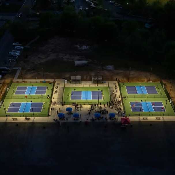 Rudolph Pickleball Complex pickleball courts