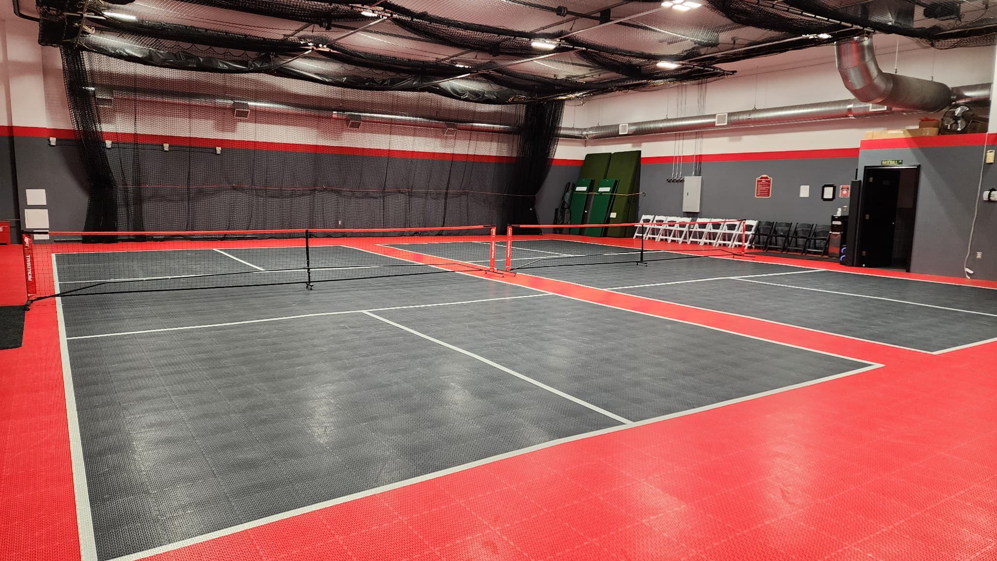 Built 4 Ballers Indoor Facility pickleball courts