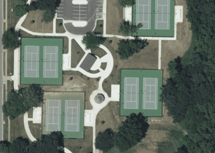 Sam Binter Tennis Complex pickleball courts
