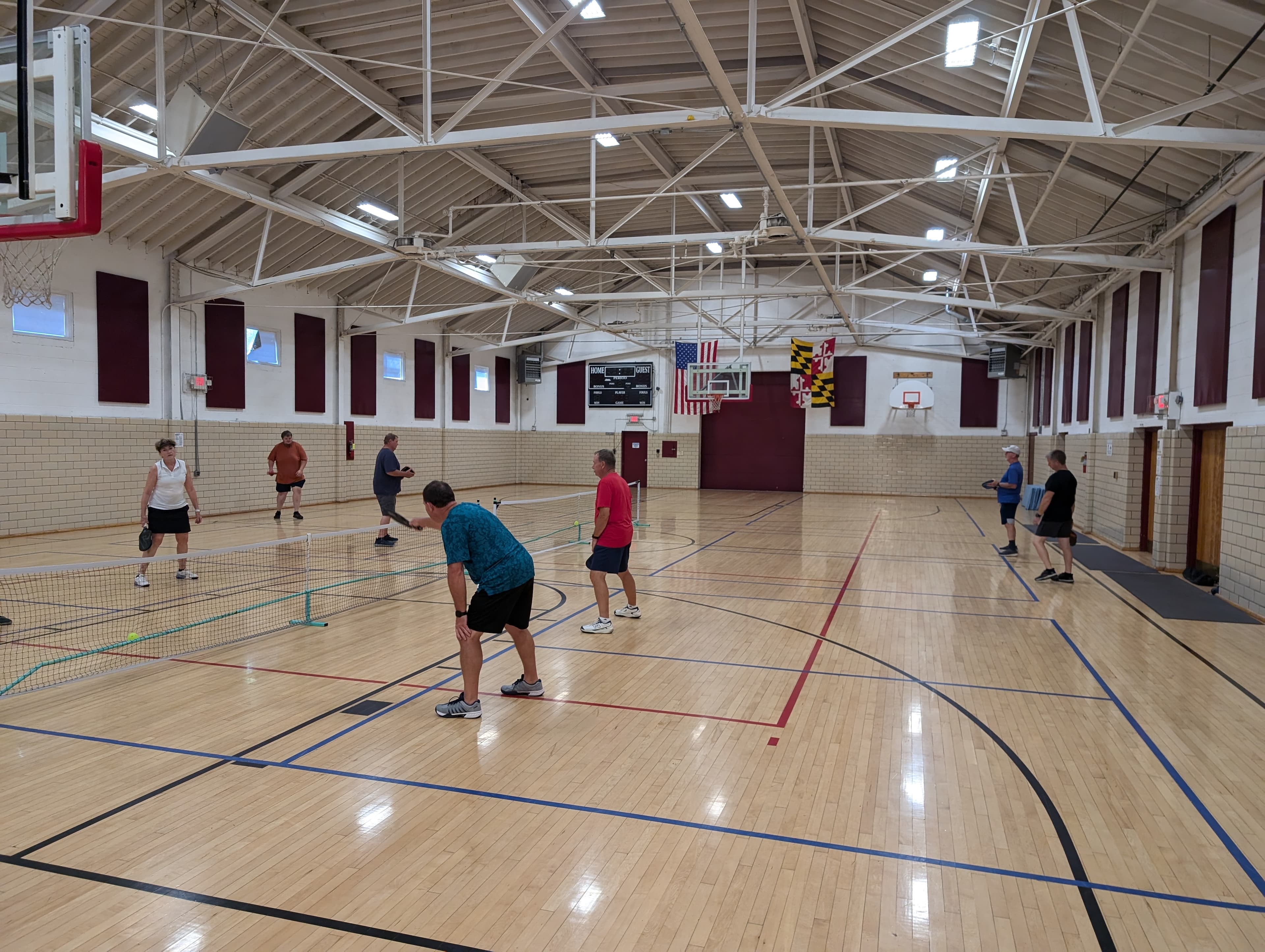 Oakland Community Center pickleball courts