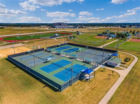 Midlothian Sports Complex pickleball courts
