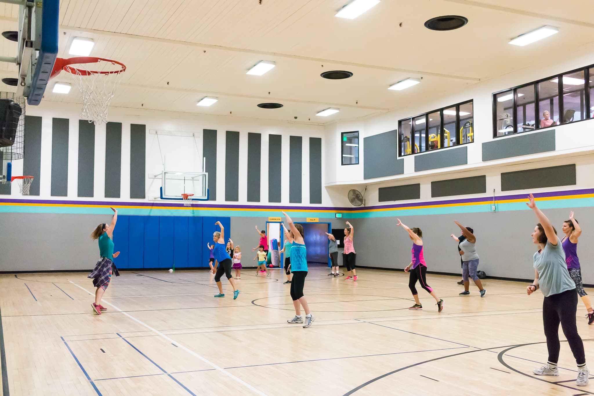 Medford YMCA pickleball courts