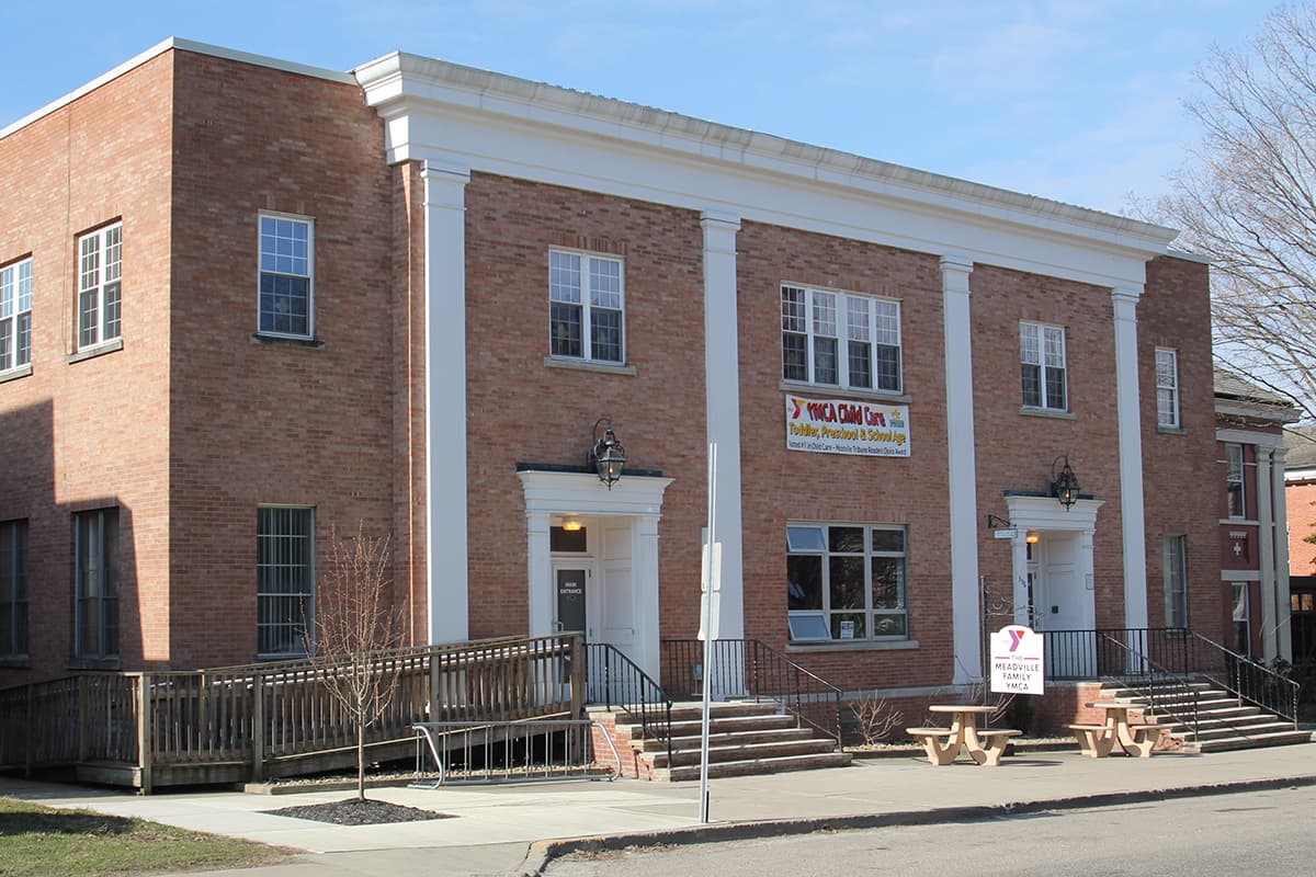 Meadville YMCA Downtown Y pickleball courts