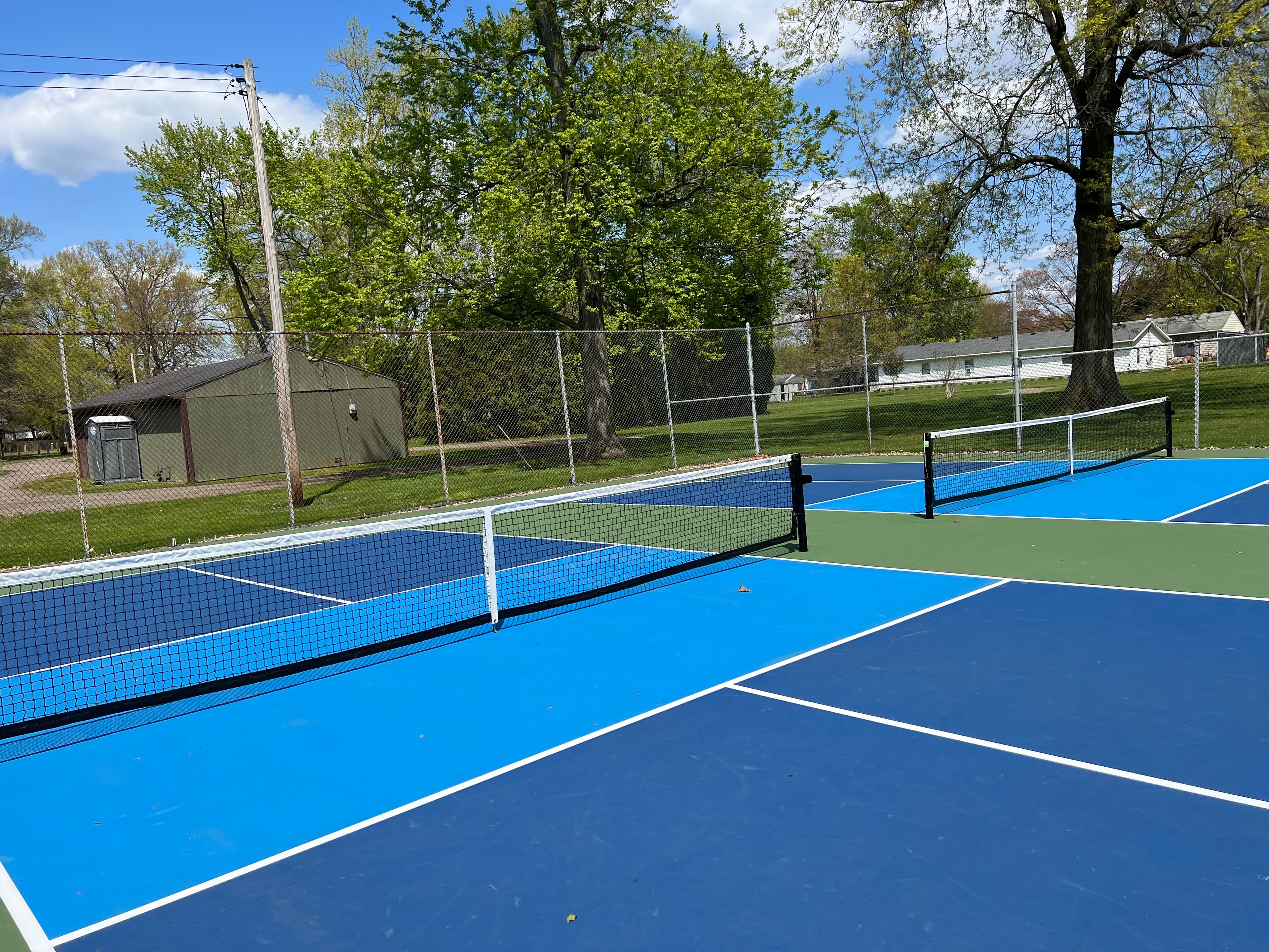 Regis Perry Memorial Park pickleball courts