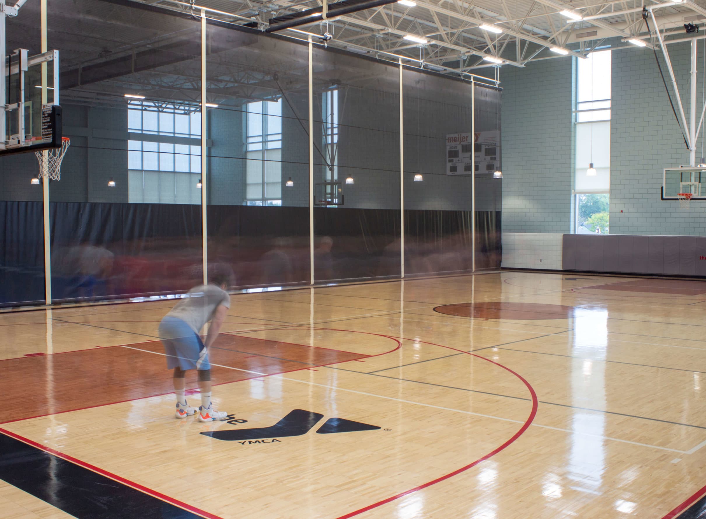 Dow Bay Area Family Y pickleball courts