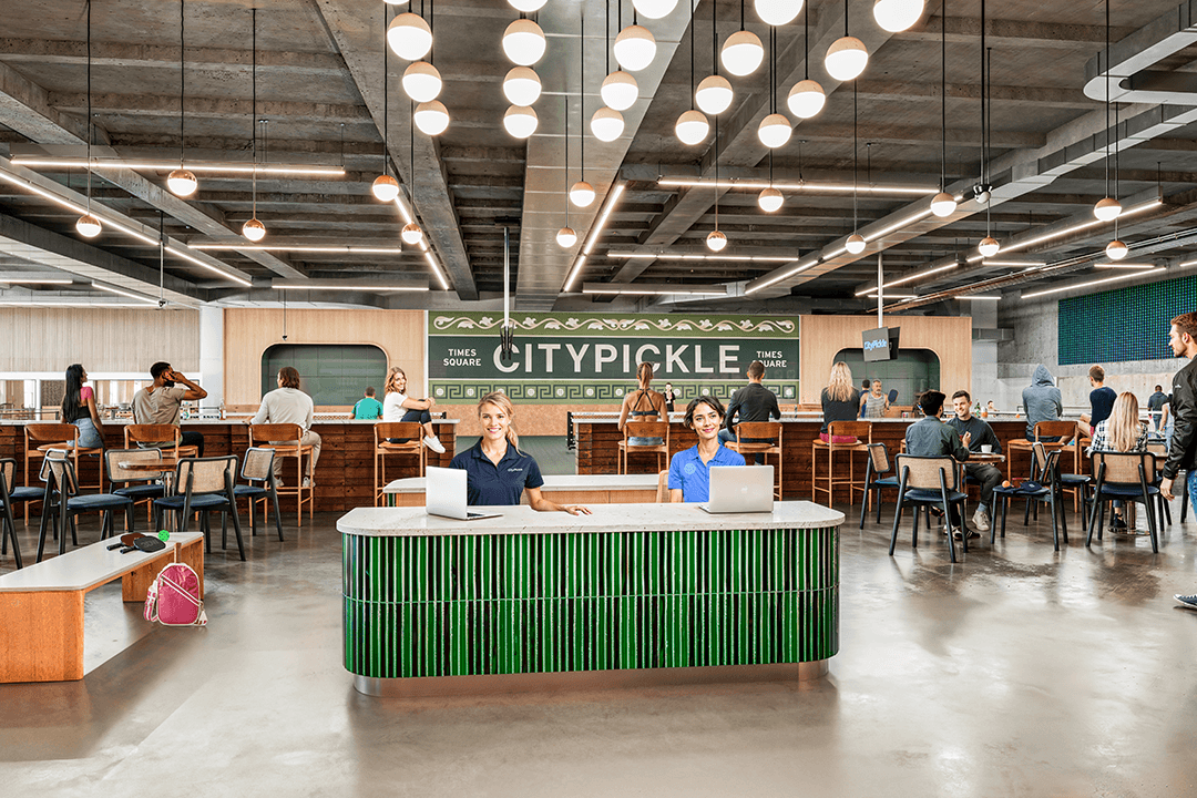 CityPickle Times Square pickleball courts