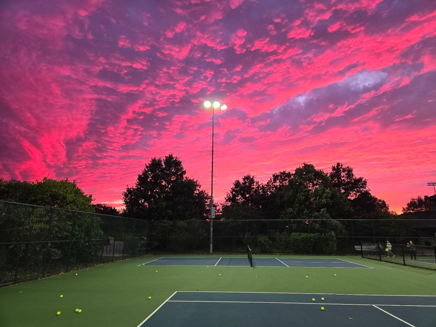 North Park pickleball courts