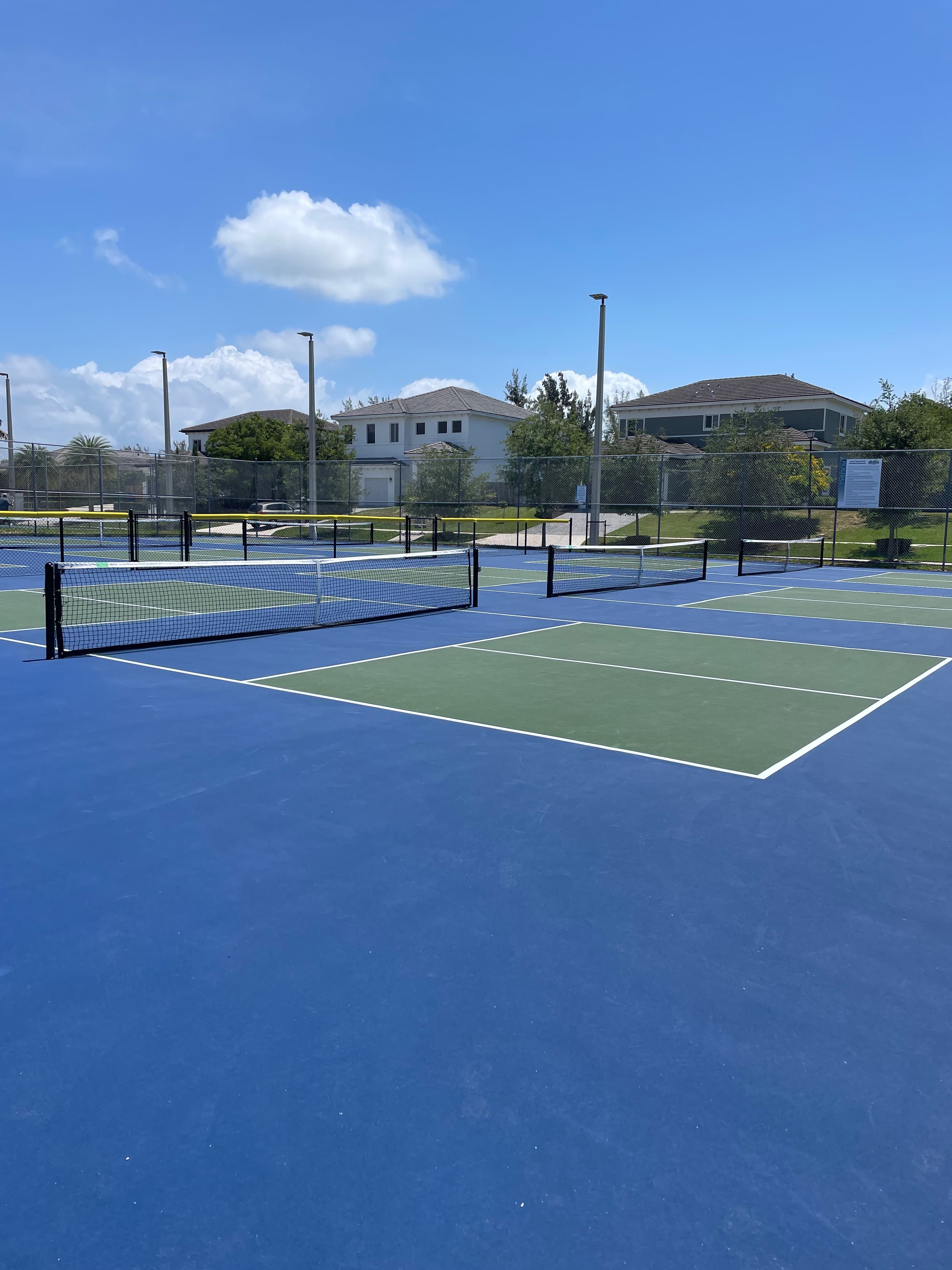 Saga Bay Park pickleball courts