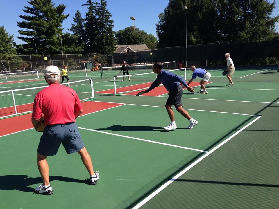 Chambersburg Country Club pickleball courts