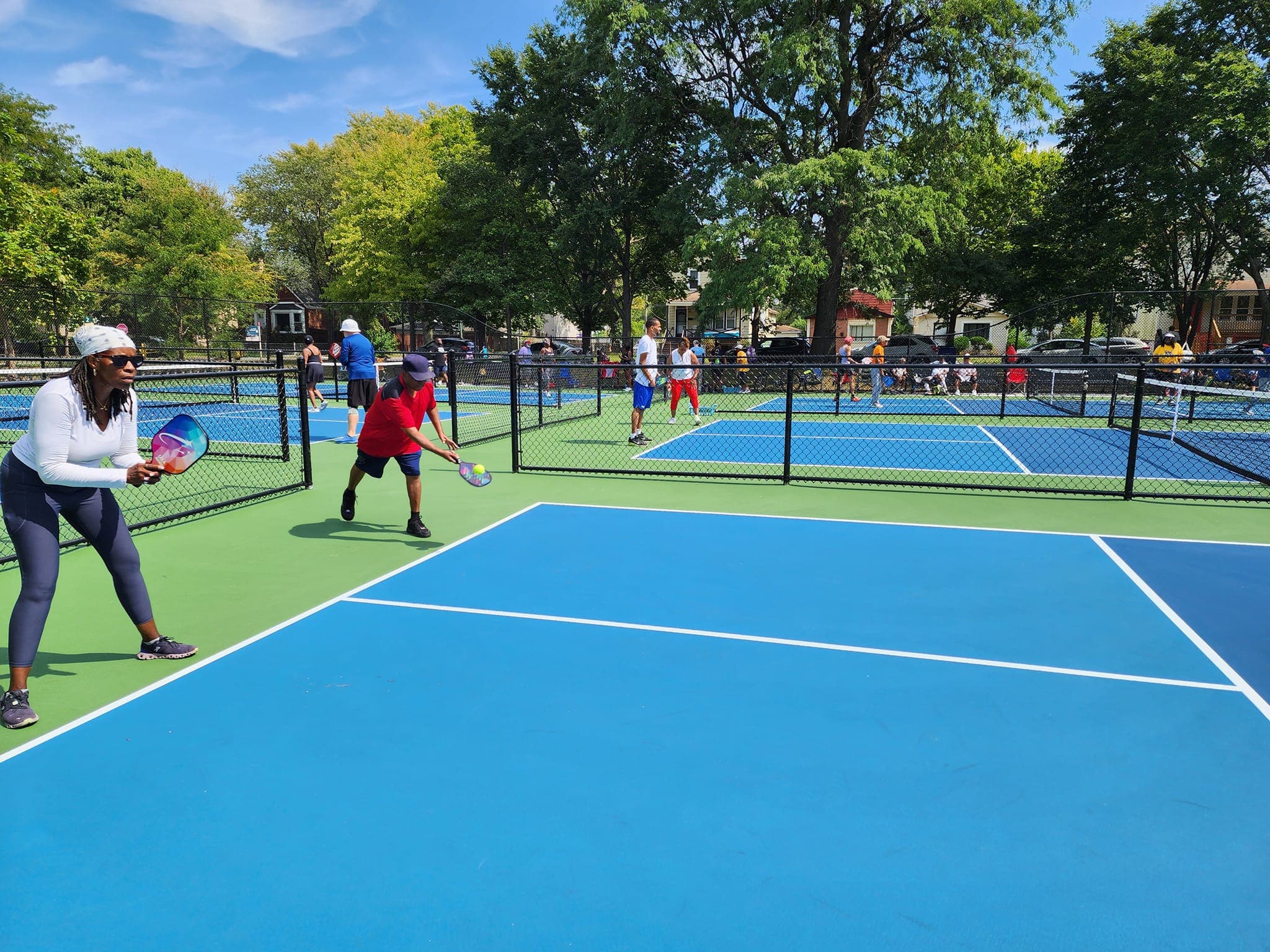 Foster Park pickleball courts