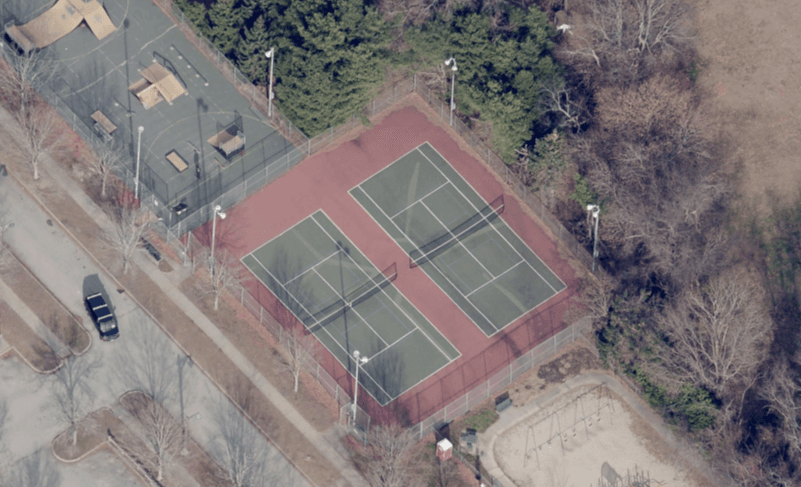 Davisville Middle School pickleball courts