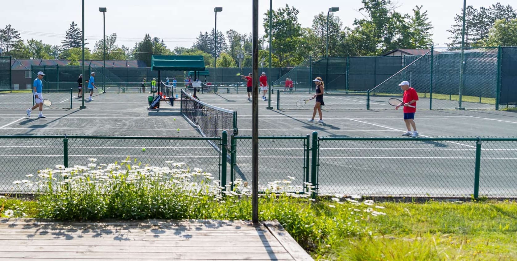 Chautauqua Tennis Center pickleball courts