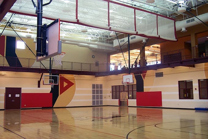 Baierl Family YMCA pickleball courts