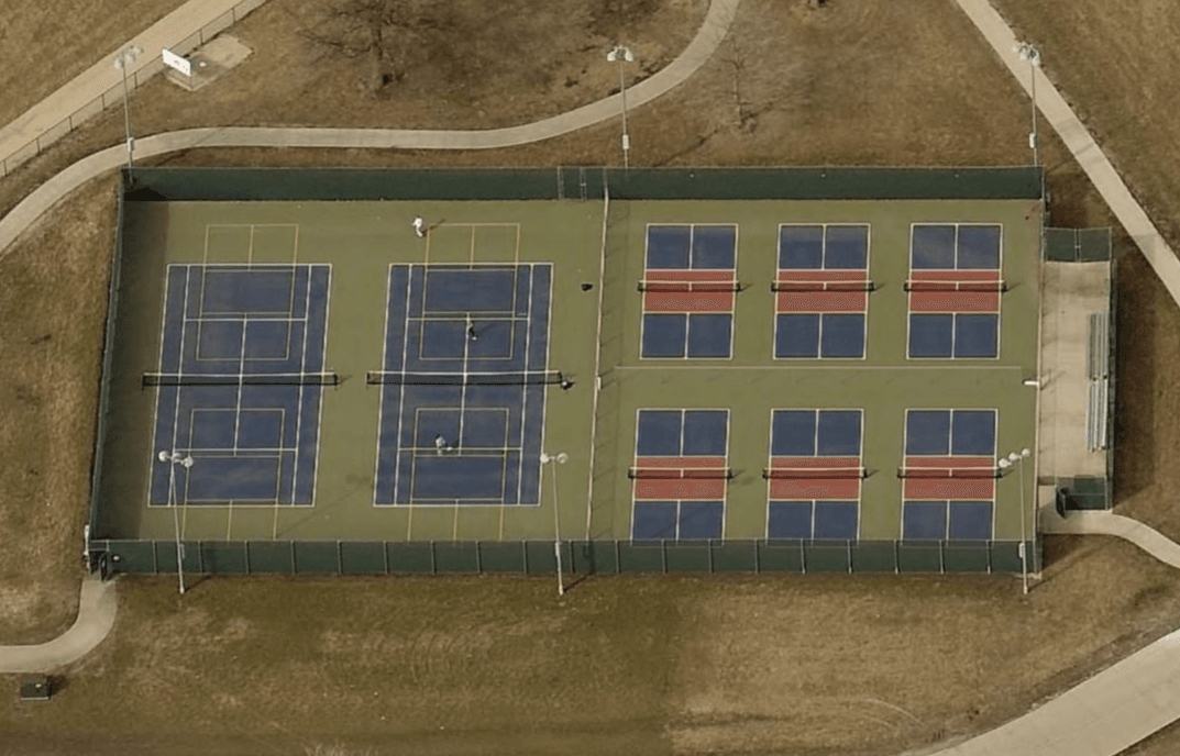 North Liberty, Penn Meadows Tennis Courts pickleball courts
