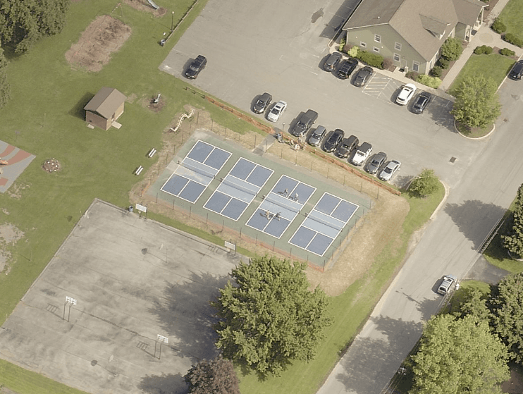 Montgomery Senior Center pickleball courts