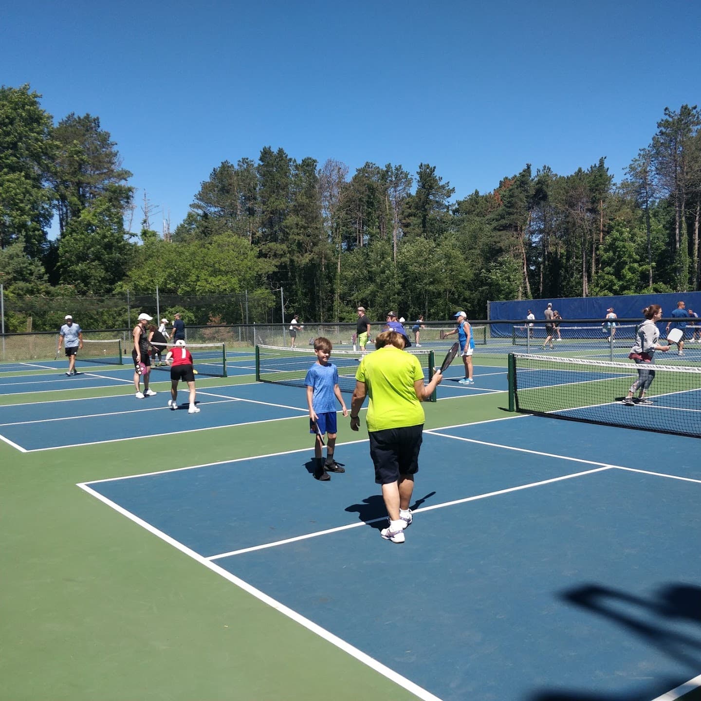 Schultz Park pickleball courts