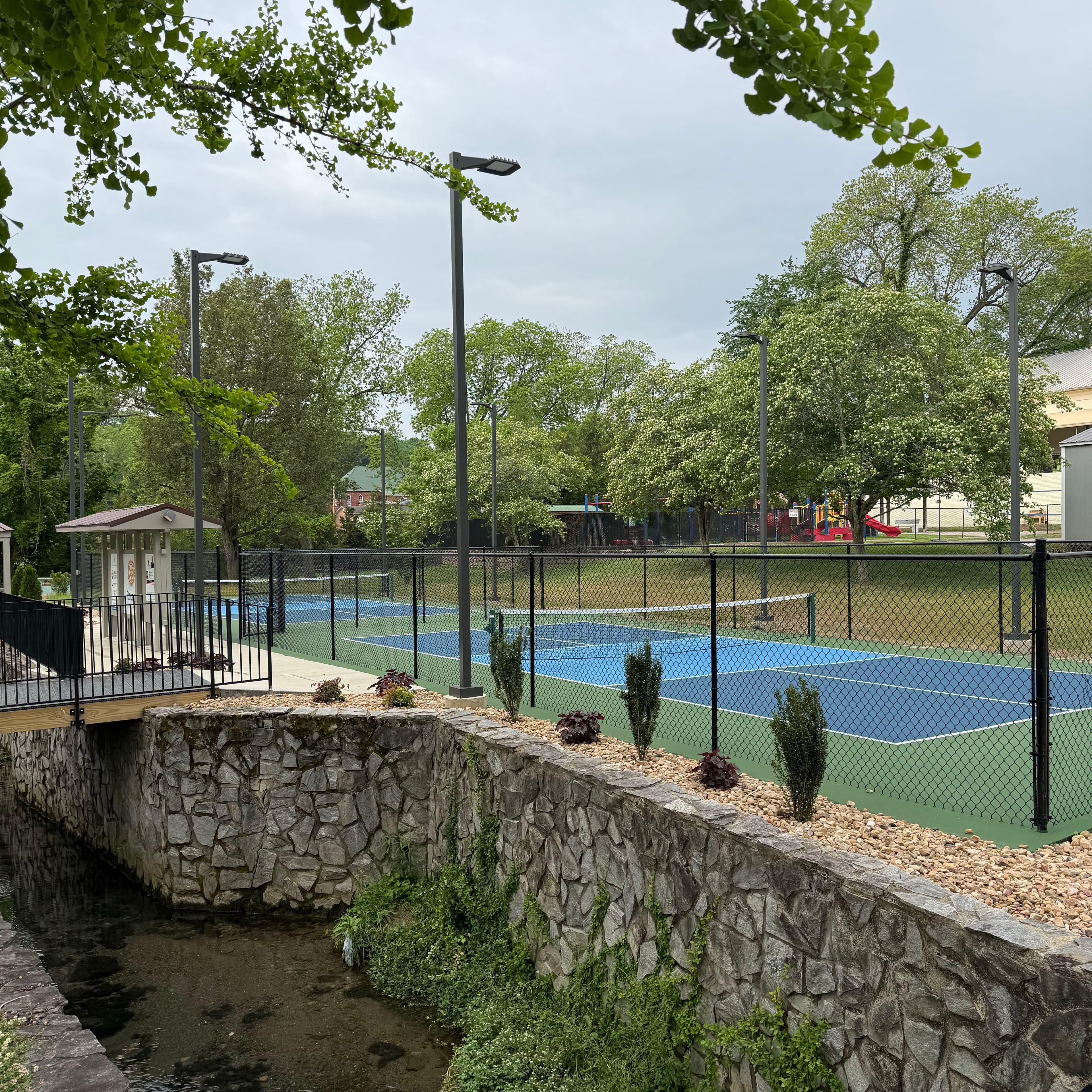 Greeneville Parks and Recreation pickleball courts