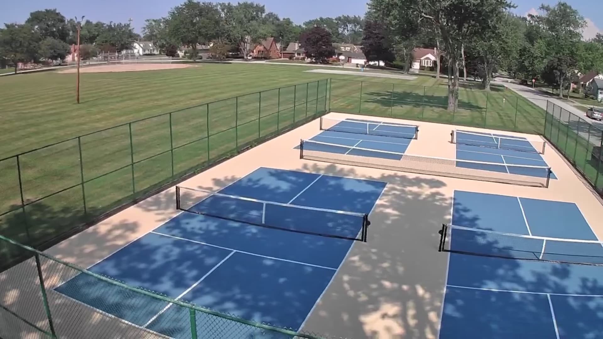 Schultz Park pickleball courts