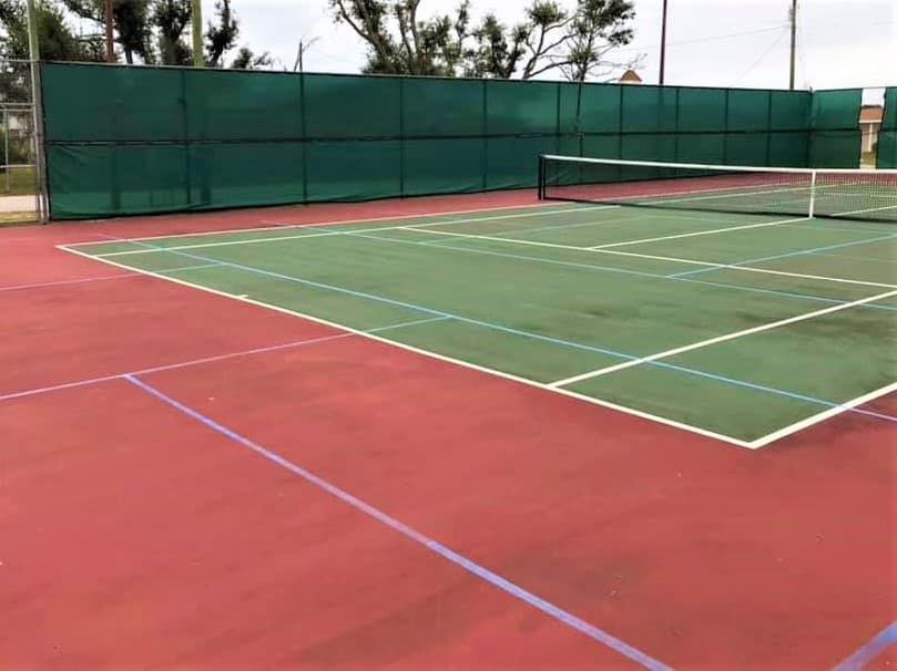 Mexico Beach pickleball courts