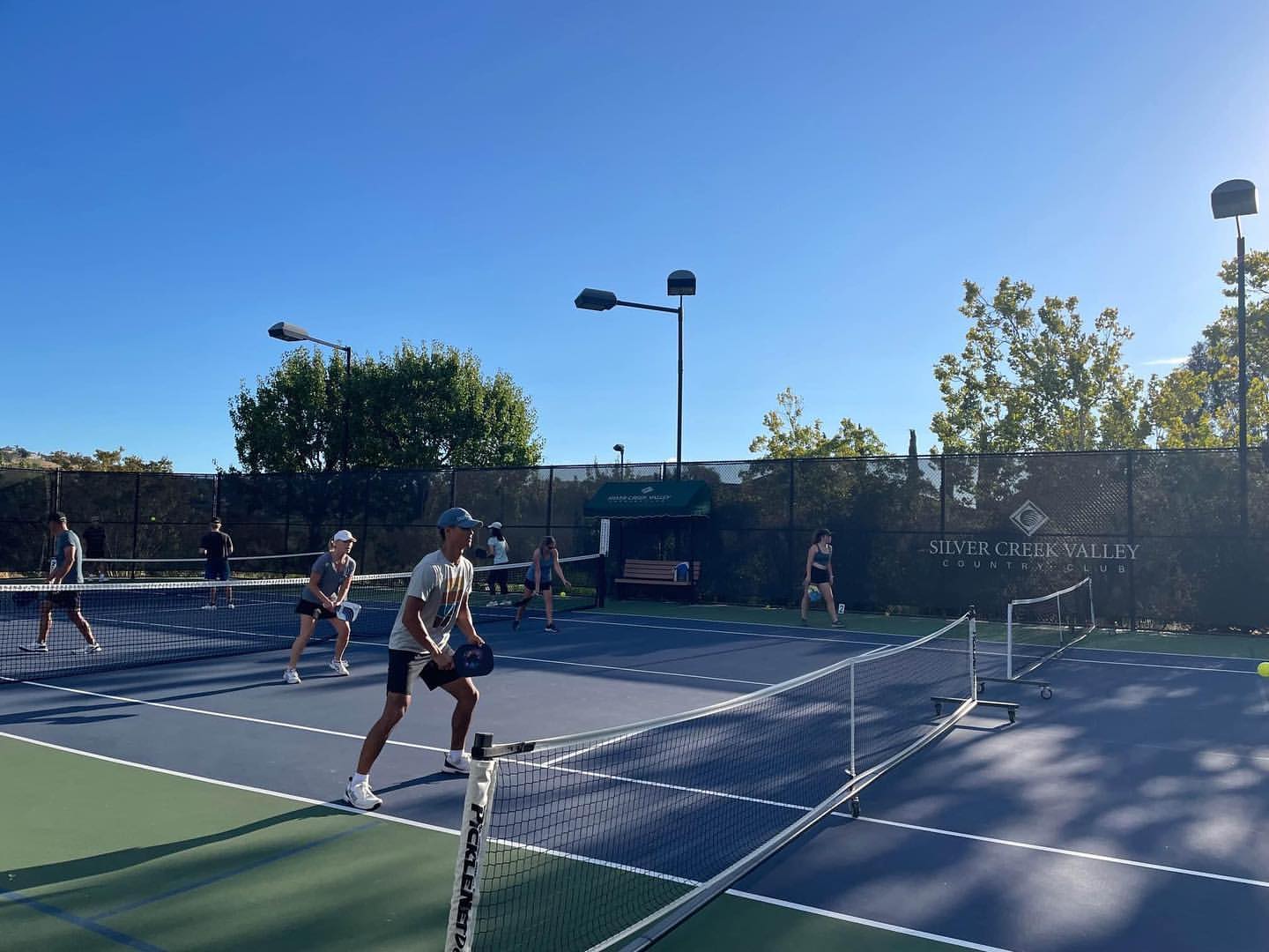 Silver Creek Valley Country Club pickleball courts