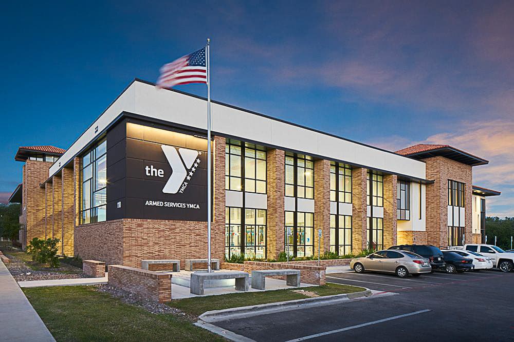 Armed Services YMCA Wellness Center pickleball courts