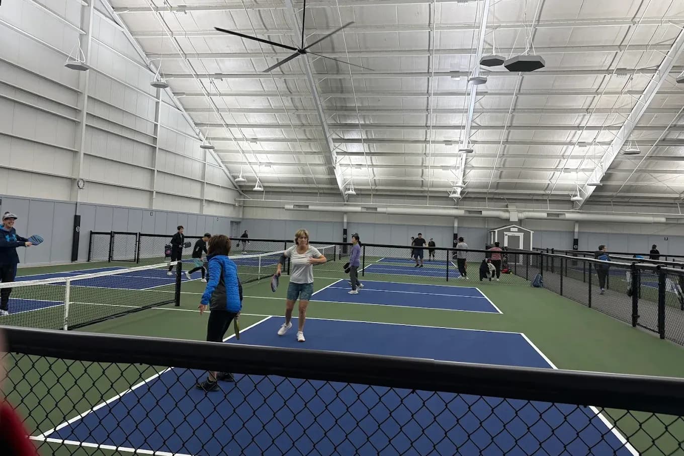 Spare Time Indoors Pickleball and Tennis pickleball courts