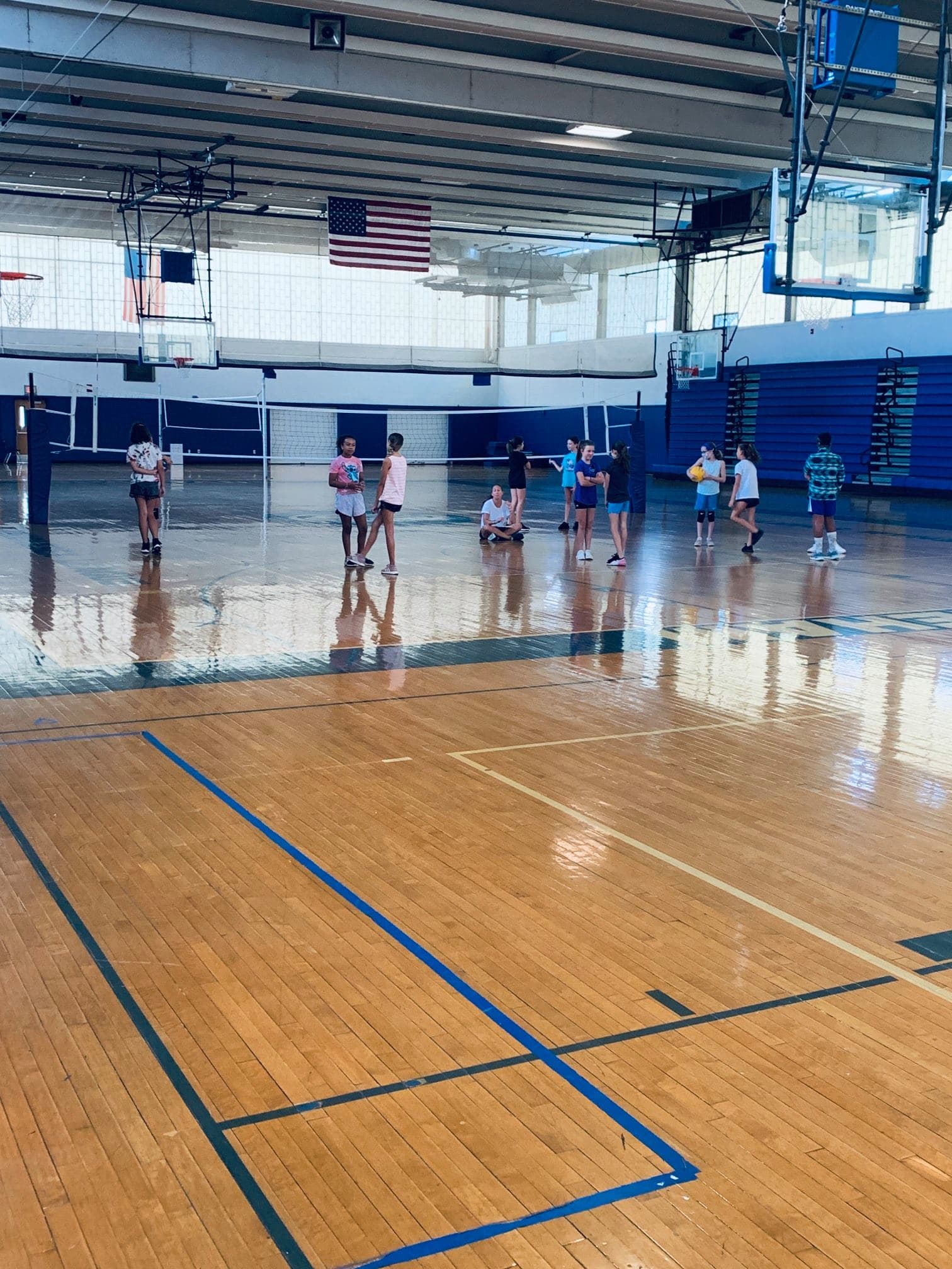 Stoneham Town Hall pickleball courts