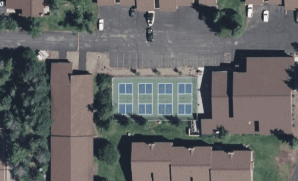 The Club McCall pickleball courts