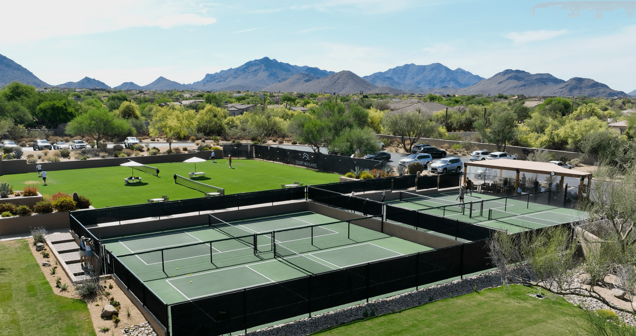 Desert Highlands pickleball courts