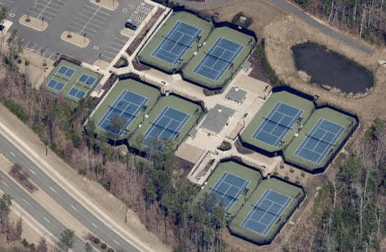 Magnolia Green Tennis Center pickleball courts