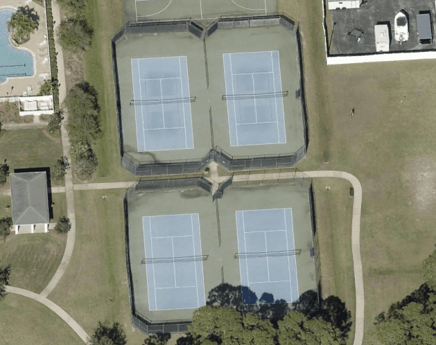 Bayside Lakes Community pickleball courts