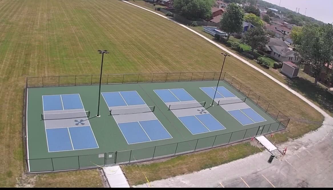 Paarlberg Park pickleball courts