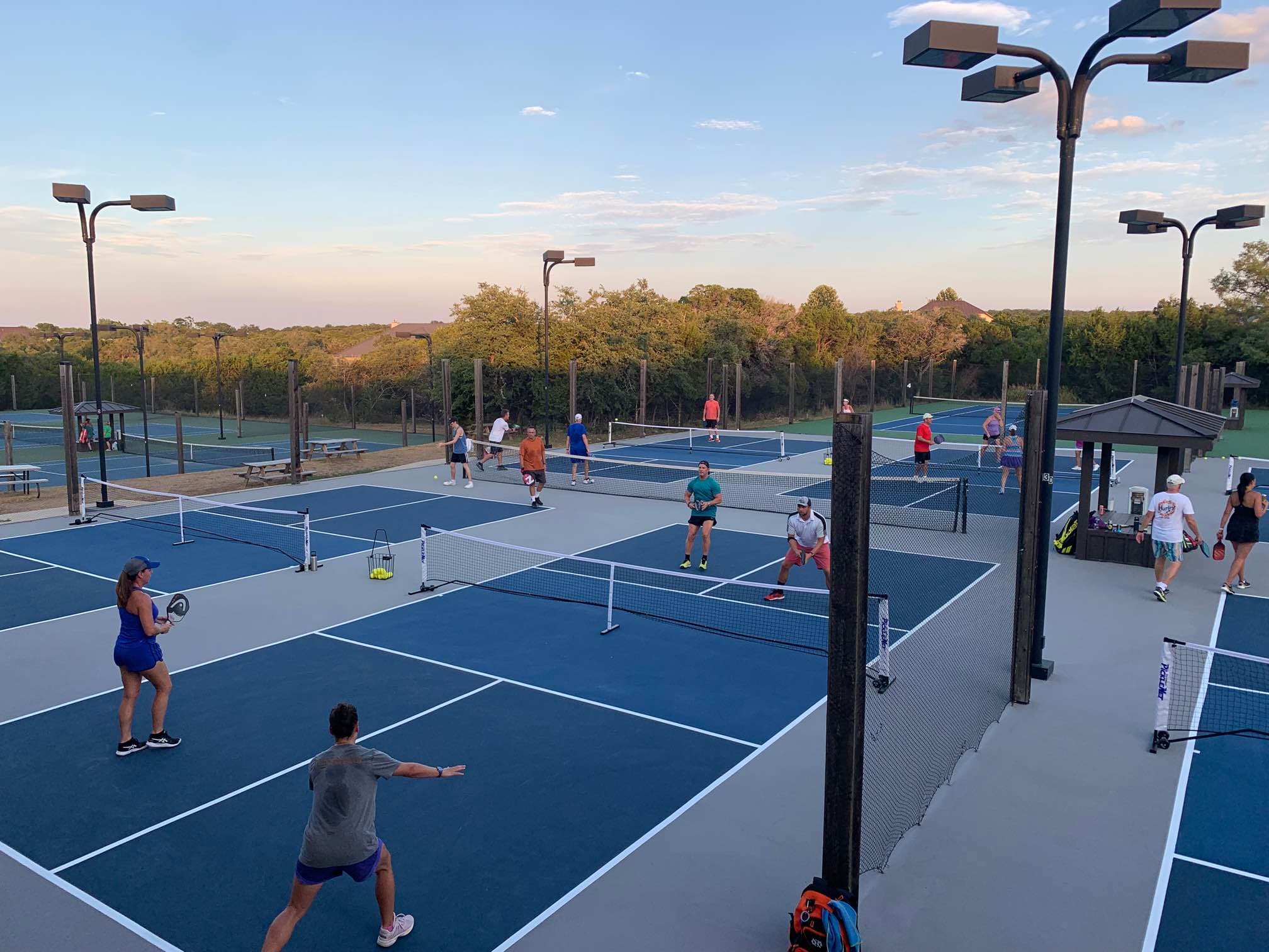 John Newcombe Country Club pickleball courts