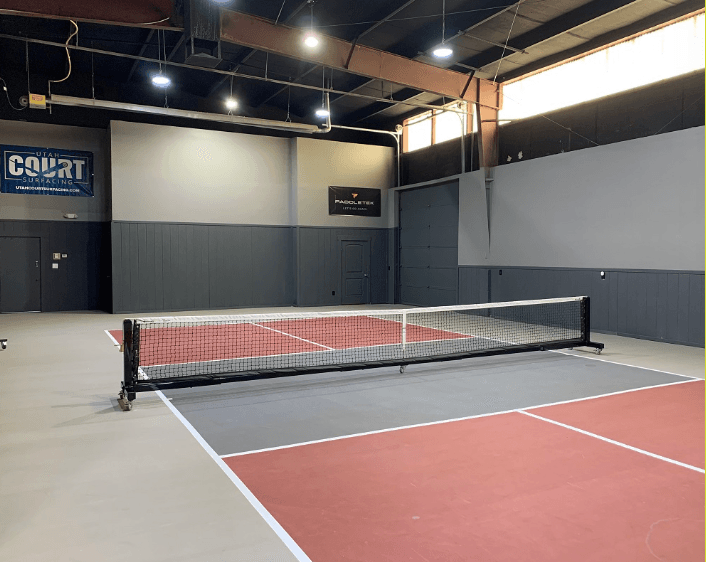 No Apologies pickleball courts