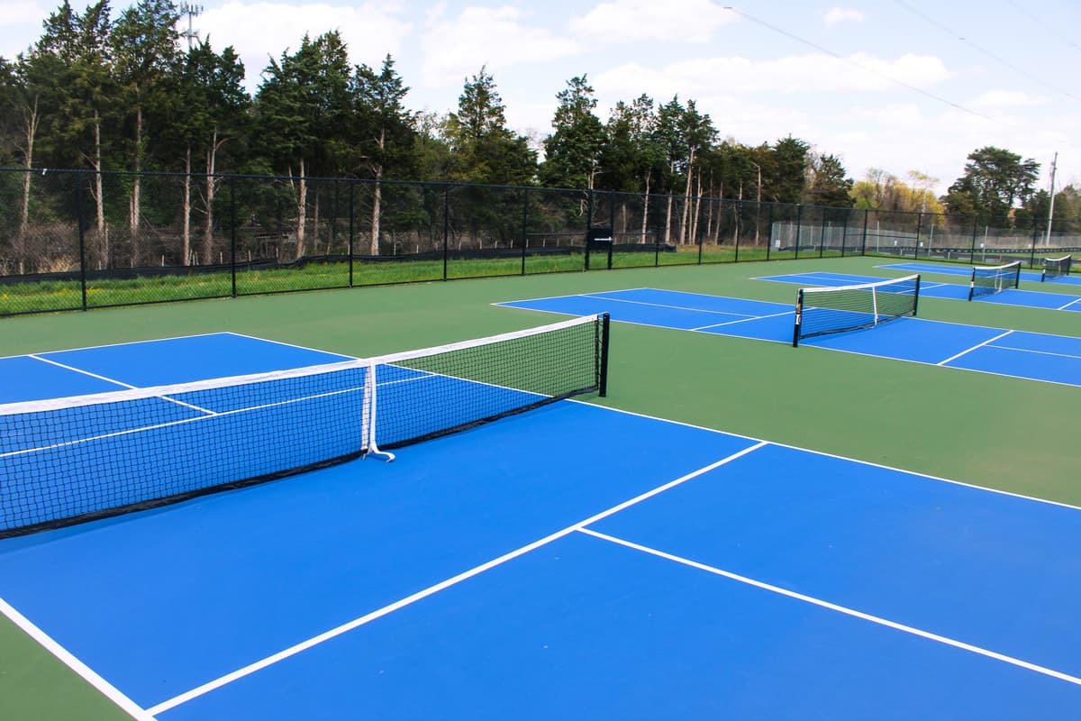 Dean park pickleball courts
