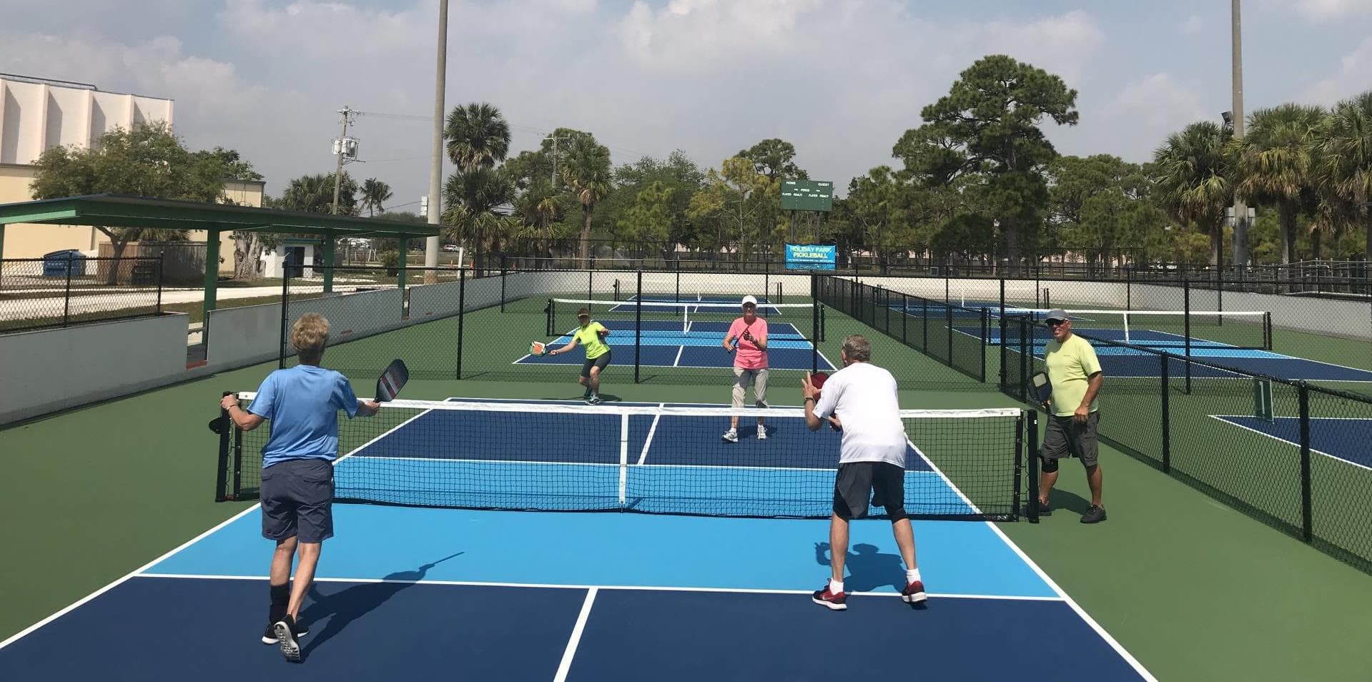 George English Park pickleball courts