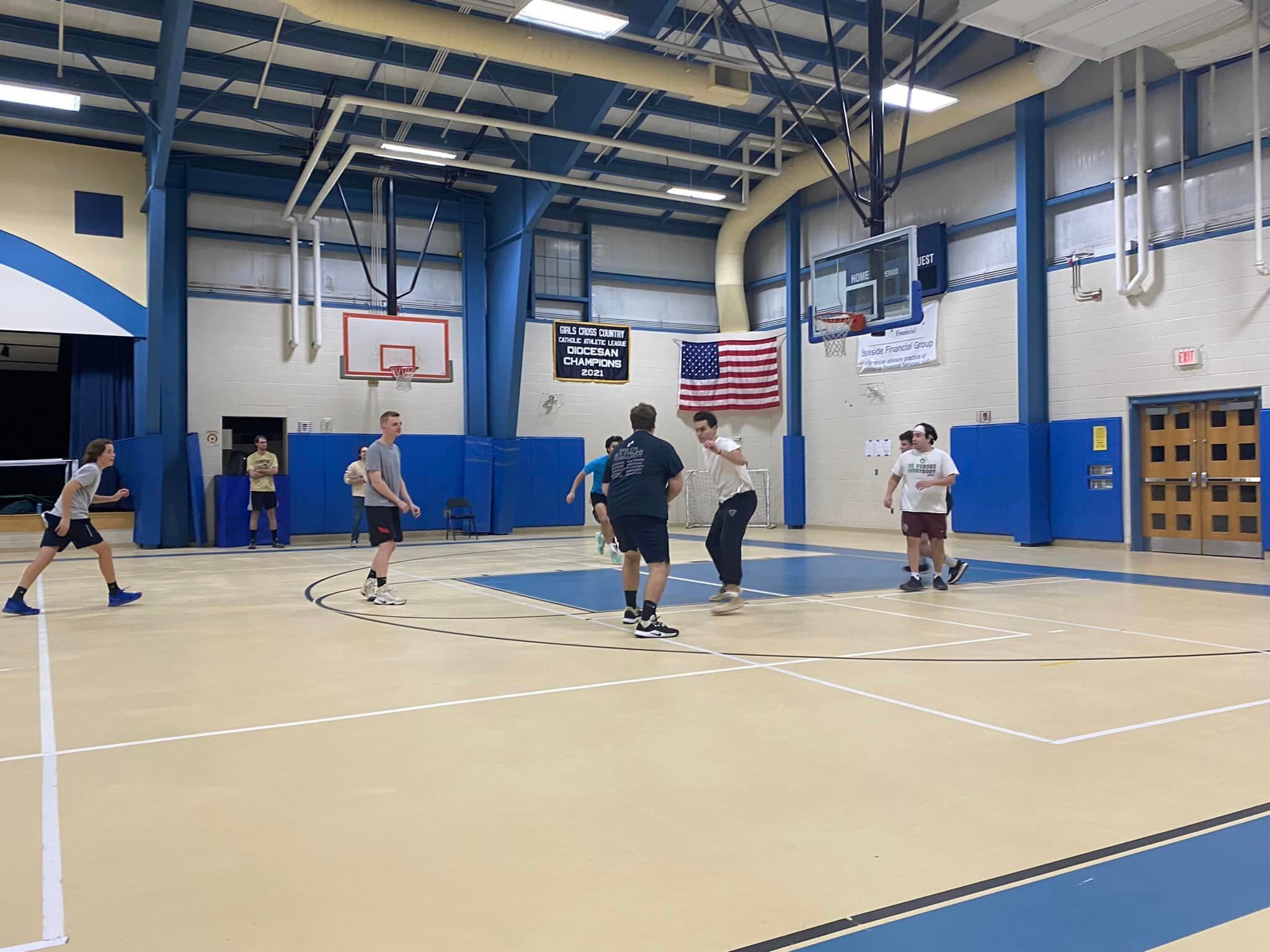 Monsignor Matthew F. Clarke Catholic Regional School pickleball courts