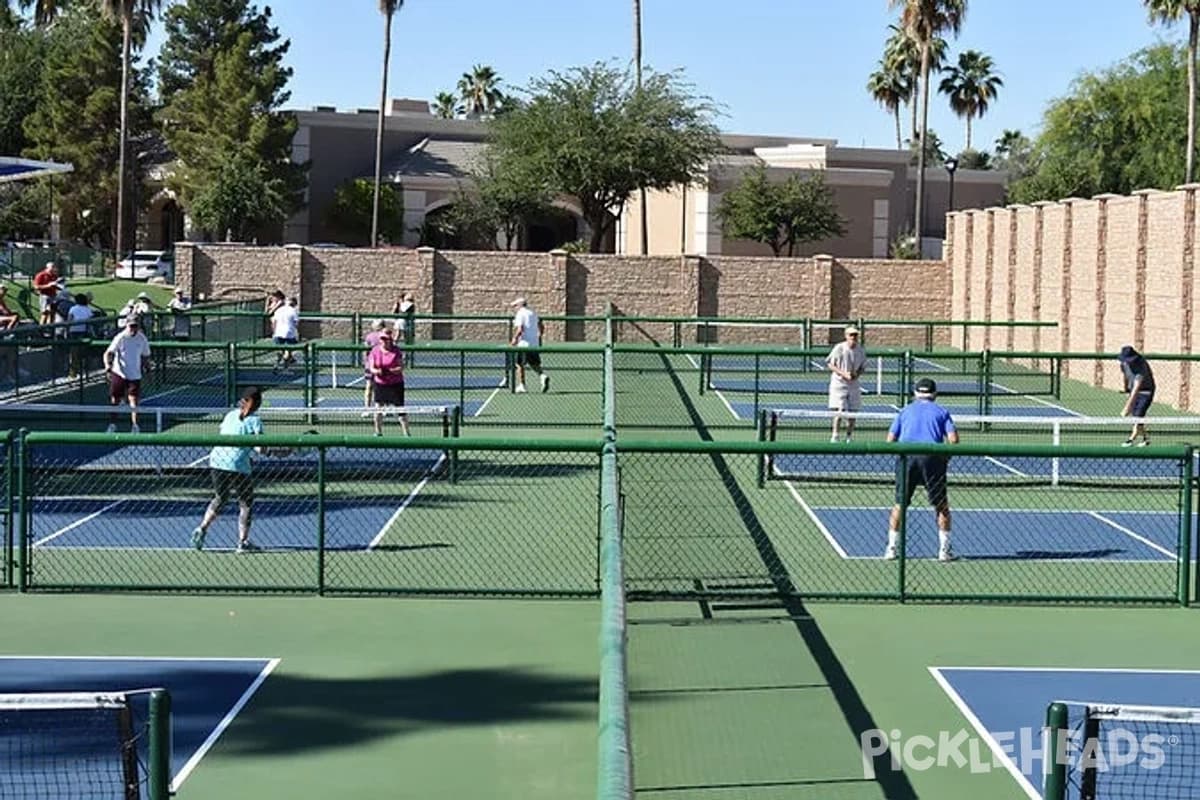Sun Lakes Pickleball Club Iron Oaks SLPCIO pickleball courts