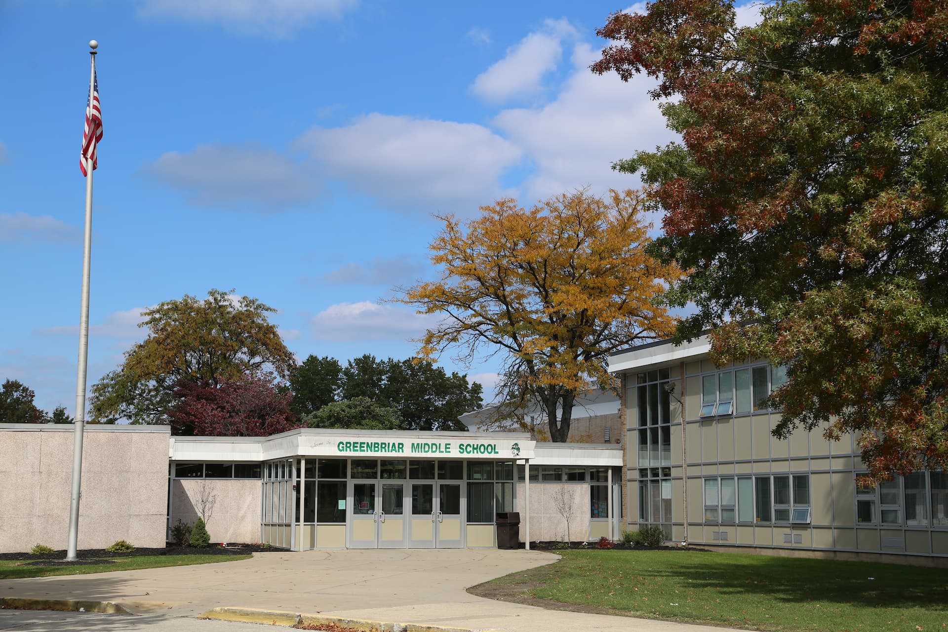 Greenbriar Elementary School pickleball courts