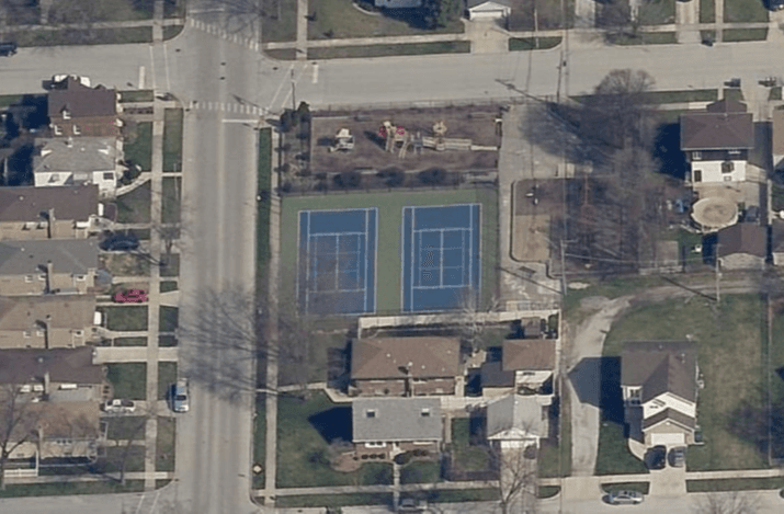 S California Ave pickleball courts